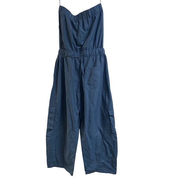 Free People Movement Shot Clock Onesie Twilight Tide Size Small NWT - Picture 3 of 9